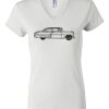 Women's Short Sleeve V-Neck T-Shirt Thumbnail