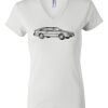 Women's Short Sleeve V-Neck T-Shirt Thumbnail