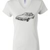 Women's Short Sleeve V-Neck T-Shirt Thumbnail