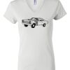 Women's Short Sleeve V-Neck T-Shirt Thumbnail