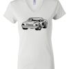 Women's Short Sleeve V-Neck T-Shirt Thumbnail