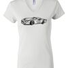 Women's Short Sleeve V-Neck T-Shirt Thumbnail