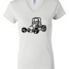 Women's Short Sleeve V-Neck T-Shirt Thumbnail