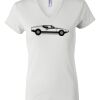 Women's Short Sleeve V-Neck T-Shirt Thumbnail