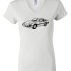 Women's Short Sleeve V-Neck T-Shirt Thumbnail