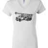 Women's Short Sleeve V-Neck T-Shirt Thumbnail