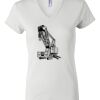 Women's Short Sleeve V-Neck T-Shirt Thumbnail