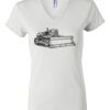 Women's Short Sleeve V-Neck T-Shirt Thumbnail