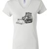 Women's Short Sleeve V-Neck T-Shirt Thumbnail