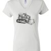 Women's Short Sleeve V-Neck T-Shirt Thumbnail