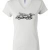 Women's Short Sleeve V-Neck T-Shirt Thumbnail