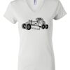 Women's Short Sleeve V-Neck T-Shirt Thumbnail