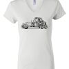 Women's Short Sleeve V-Neck T-Shirt Thumbnail