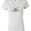 Women's Short Sleeve V-Neck T-Shirt Thumbnail