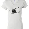 Women's Short Sleeve V-Neck T-Shirt Thumbnail