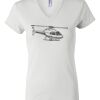 Women's Short Sleeve V-Neck T-Shirt Thumbnail