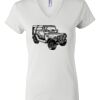 Women's Short Sleeve V-Neck T-Shirt Thumbnail