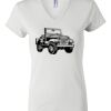 Women's Short Sleeve V-Neck T-Shirt Thumbnail