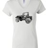 Women's Short Sleeve V-Neck T-Shirt Thumbnail