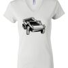 Women's Short Sleeve V-Neck T-Shirt Thumbnail