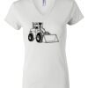 Women's Short Sleeve V-Neck T-Shirt Thumbnail