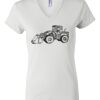 Women's Short Sleeve V-Neck T-Shirt Thumbnail