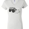 Women's Short Sleeve V-Neck T-Shirt Thumbnail