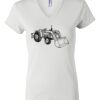 Women's Short Sleeve V-Neck T-Shirt Thumbnail