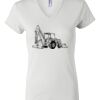 Women's Short Sleeve V-Neck T-Shirt Thumbnail