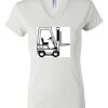 Women's Short Sleeve V-Neck T-Shirt Thumbnail