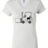 Women's Short Sleeve V-Neck T-Shirt Thumbnail