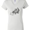 Women's Short Sleeve V-Neck T-Shirt Thumbnail