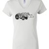 Women's Short Sleeve V-Neck T-Shirt Thumbnail