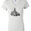 Women's Short Sleeve V-Neck T-Shirt Thumbnail