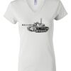 Women's Short Sleeve V-Neck T-Shirt Thumbnail