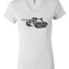 Women's Short Sleeve V-Neck T-Shirt Thumbnail