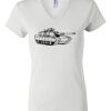 Women's Short Sleeve V-Neck T-Shirt Thumbnail