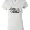 Women's Short Sleeve V-Neck T-Shirt Thumbnail