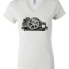 Women's Short Sleeve V-Neck T-Shirt Thumbnail