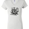 Women's Short Sleeve V-Neck T-Shirt Thumbnail