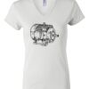 Women's Short Sleeve V-Neck T-Shirt Thumbnail