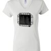 Women's Short Sleeve V-Neck T-Shirt Thumbnail