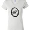 Women's Short Sleeve V-Neck T-Shirt Thumbnail