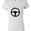 Women's Short Sleeve V-Neck T-Shirt Thumbnail