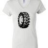 Women's Short Sleeve V-Neck T-Shirt Thumbnail