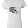 Women's Short Sleeve V-Neck T-Shirt Thumbnail