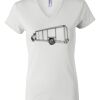 Women's Short Sleeve V-Neck T-Shirt Thumbnail