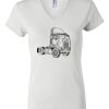 Women's Short Sleeve V-Neck T-Shirt Thumbnail