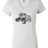 Women's Short Sleeve V-Neck T-Shirt Thumbnail