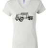 Women's Short Sleeve V-Neck T-Shirt Thumbnail